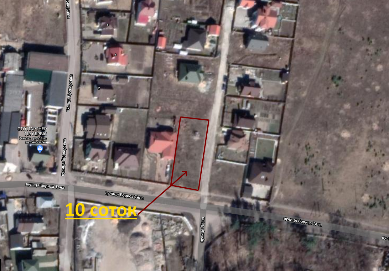 Ділянка під будівництво житлового будинку